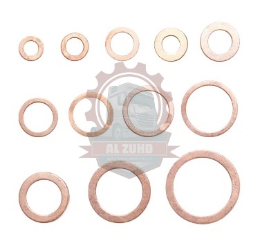 Copper Washer 6mm, 8mm, 10mm, 12mm, 14mm, 16mm, 22mm
