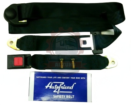 Seat Belt 3 Pin Ordinary Blue