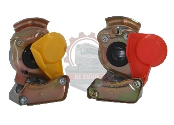 Air Coupling Manual 22mm Yellow & Red