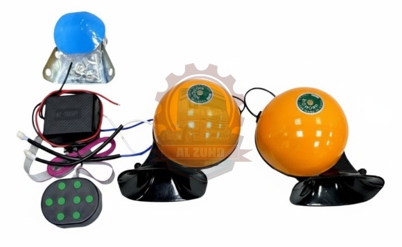 Snail Horn with Controller (Set of 2) 24V