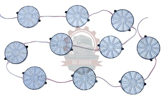 Chain Lamp Round Multi Color 12V