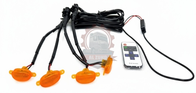 Light Kit For Grill W/Remote (Set of 10) 12V