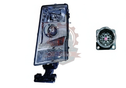 Headlamp N/M Fh440  Lh (Round Socket)