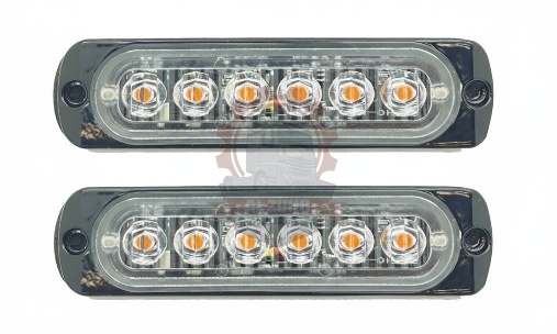 Marker Lamp 6smd With Yellow Flash