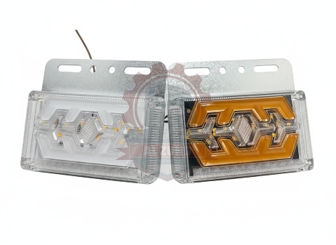 Marker Lamp Amber, white