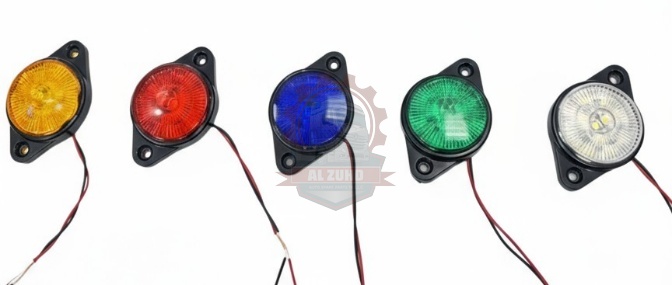 Marker Lamp COB 24V Amber, Red, Blue, Green, White