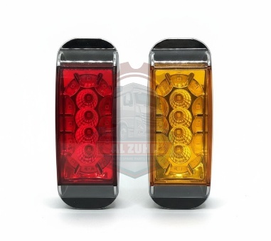 Marker Lamp Flash|Bus Crome/Red, Chrome/Yellow