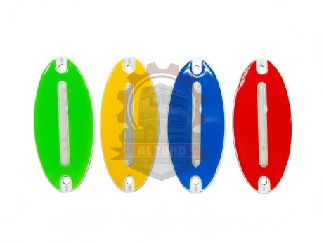 Marker Lamp Oval Amber, Red, Blue, Green - COB
