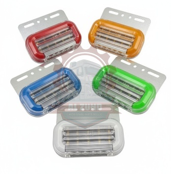 Marker Lamp Oval W|Bracket Yellow, Red, Blue, Green, Clear 12/24V