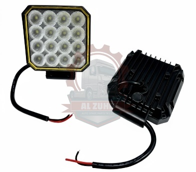 Fog Lamp 16Smd Square Ace-Lux 12-24V