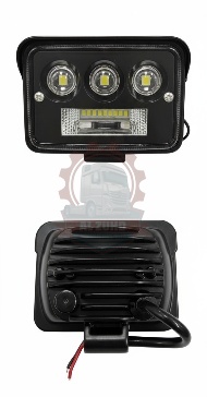 Fog Lamp 3"ch Square 12/80V