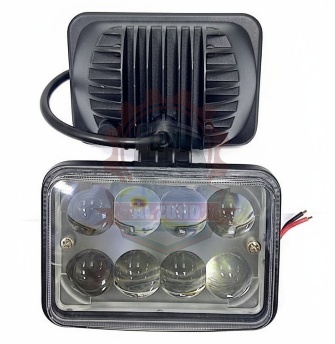 Fog Lamp 8Led Rect. Big 12/24V