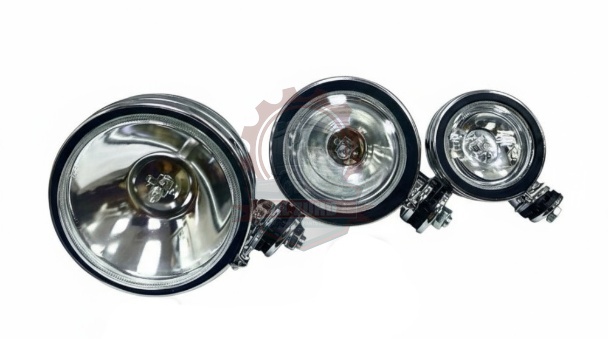 Off Road Lamp Chrome 24V White 4"