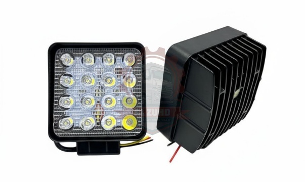 Work Lamp 16 Led 60mm 12/80V H/D