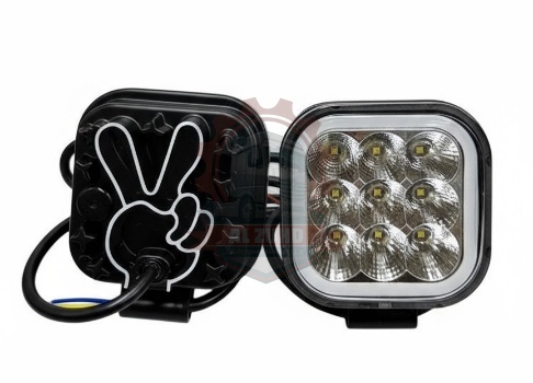 Work Lamp 9Smd Square 9/60V