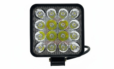 Work Lamp Led Sqr 12/24V Small