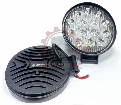 Work Lamp Round 14Led Clear 12/36V